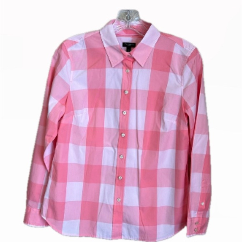 Talbots Long Sleeve Button Down Shirt Size SP - Picture 2 of 8